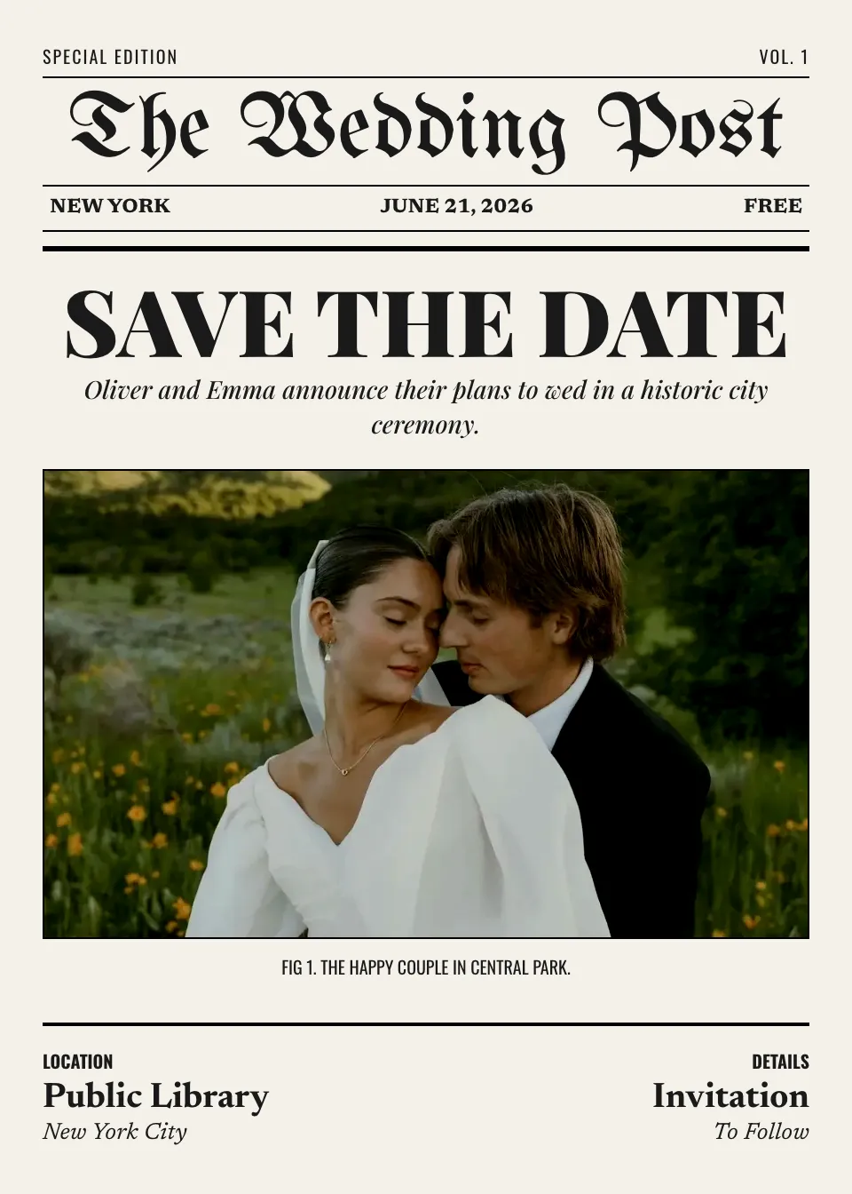 Vintage Chronicle design